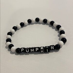 Black and White Beaded Bracelet